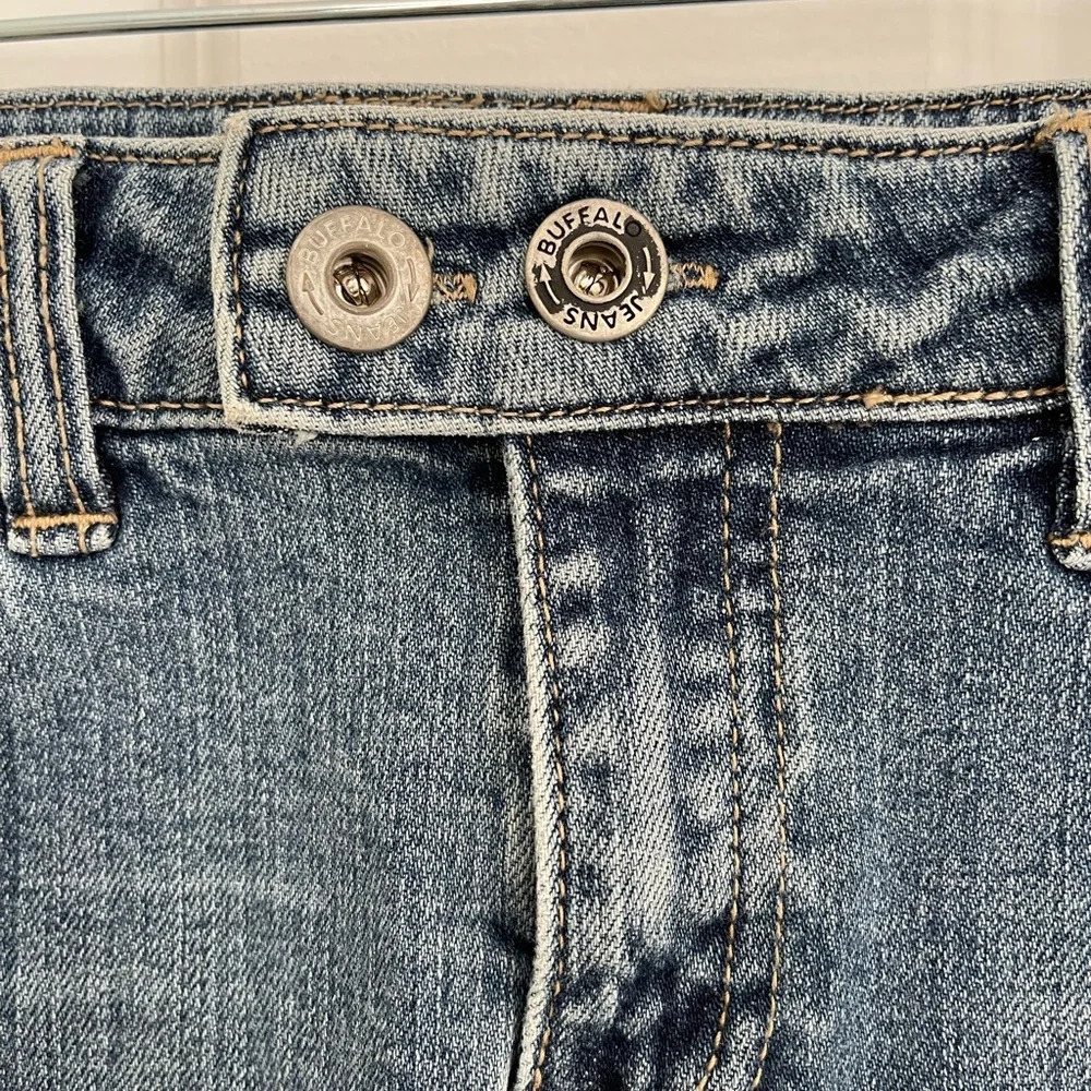 Buffalo David Bitton Cory Denim Mini Skirt Size 28 - Picture 7 of 9